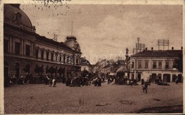 T2/T3 1920 Nyitra, Nitra; Fő Tér, Piac / Main Square, Market  (EK) - Autres & Non Classés