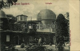 T3 1907 Ógyalla, Ó-Gyalla, Stara Dala, Hurbanovo; Csillagda, Csillagvizsgáló. Elbert Fülöp Kiadása / Observatory (EB) - Autres & Non Classés