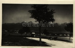 ** T1/T2 Poprád (Magas Tátra, Vysoké Tatry); Hunfalvy Photo - Képeslapfüzetből / From Postcard Booklet - Autres & Non Classés