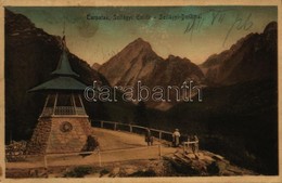 T2/T3 1911 Tátra, Magas Tátra, Vysoké Tatry; Szilágyi Dezső Emléktorony, Kilátó / Studená Dolina, Memorial Lookout Tower - Autres & Non Classés