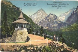 T2 Tátra, Magas Tátra, Vysoké Tatry; Tarpatak, Szilágyi Dezső Emléktorony, Kilátó / Aussichtsturm / Studená Dolina, Memo - Autres & Non Classés