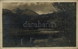 T2 1915 Tátralomnic, Tatranská Lomnica (Magas Tátra, Vysoké Tatry); Tó / Lake - Autres & Non Classés