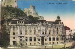 T2/T3 Trencsén, Trencín; Erzsébet Szálló, Vár / Hotel, Castle - Autres & Non Classés