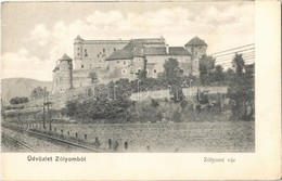 T2/T3 1906 Zólyom, Zvolen; Vár, Vasútvonal / Zvolensky Hrad / Castle, Railway Line (EK) - Autres & Non Classés