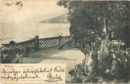 T2 1905 Abbazia, Opatija; Terrasse Im Park, Cacti - Autres & Non Classés