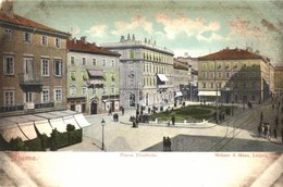 ** T3/T4 Fiume, Piazza Elisabetta / Square - Autres & Non Classés