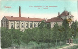 T2/T3 1908 Pancsova, Pancevo; M. Kir. Selyemfonógyár. 219. Miloszavljevics Vazul Kiadása / K. Ung. Seldenspinnerei / Sil - Zonder Classificatie