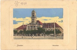 T2/T3 1911 Zombor, Sombor; Városháza. W. L. Bp. 3743. / Town Hall (EK) - Non Classés