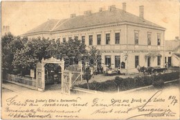 T2/T3 1900 Lajtabruck, Bruck An Der Leitha; Anton Dreher's Hotel, Bierhalle Und Restauration / Hotel, Beer Hall And Rest - Unclassified