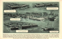 ** T2/T3 Detroit, South Bend, Walkerville (Canada). Studebaker Corporation Plants (EK) - Autres & Non Classés