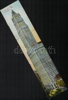 T2/T3 1912 New York, Woolworth Building, The Highest Office Building In The World. 3-tiled Folding Postcard (44 Cm X 9,3 - Sonstige & Ohne Zuordnung