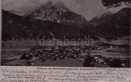 T2/T3 1904 Fulpmes Im Stubaithal Gegen Den Ampferstein / General View, Mountain (EK) - Sonstige & Ohne Zuordnung