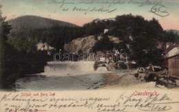 T3 1904 Innsbruck, Sillfall Und Berg Isel / River, Waterfall, Hill (tear) - Sonstige & Ohne Zuordnung