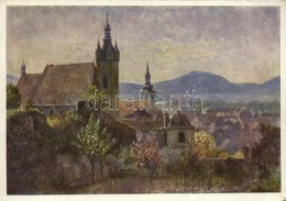 ** T2/T3 Krems An Der Donau / General View, Church, Verlag Otto Wurz Wwe. S: Otto Luhde (15,3 Cm X 10,8 Cm) (EK) - Sonstige & Ohne Zuordnung