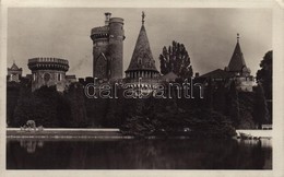 T2/T3 1932 Laxenburg, Franzensburg / Castle, Lake + 'Schlossrestaurant Laxenburg' Cancellation (EK) - Autres & Non Classés