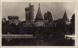 T2/T3 1932 Laxenburg, Franzensburg / Castle, Lake + 'Schlossrestaurant Laxenburg' Cancellation (EK) - Sonstige & Ohne Zuordnung