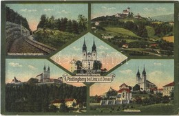 T2 Linz, Pöstlingberg, Wallfahrtskirche, Felsendurchbruch / Church - Autres & Non Classés