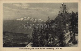 ** T1/T2 Maria Schutz (Schottwien), Sonnwendsteingipfel Mit Schneeberg / Mountain Peak - Autres & Non Classés