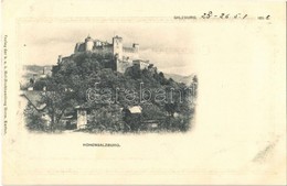 * T2 1898 Salzburg, Festung Hohensalzburg / Castle, Fortress - Autres & Non Classés