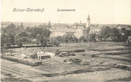 T2/T3 1916 Wien, Vienna, Bécs XI. Kaiserebersdorf, Kaiser-Ebersdorf, Gesamtansicht / General View, Farm (EK) - Autres & Non Classés