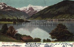 T2 1904 Zell Am See G. D. Kitzsteinhorn / General View, Mountain, Lake. Verlag Würthle & Sohn - Sonstige & Ohne Zuordnung