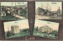 ** T2 Cistá, Stredni Cast, Pivovar, Villa, Skola. Frant. Hák / Brewery, School, Villa - Non Classés