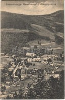 T2/T3 Horní Marsov, Marschendorf; Sommerfrische Marschendorf I. Riesengebirge. Verlag Franz Gottstein  (EK) - Non Classés