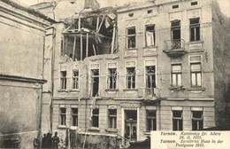 ** T2 1915 Tarnów, Kamienica Dr. Adera  / Zerstörtes Haus In Der Postgasse / Destroyed House, Ruins - Sonstige & Ohne Zuordnung