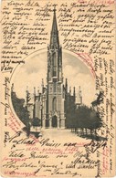 T2/T3 1900 Riga, Gertrud Kirche / Church - Sonstige & Ohne Zuordnung