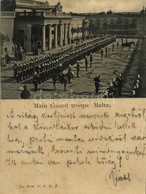 T2/T3 1900 Valletta, Main Guard Troops (8,8 Cm X 12 Cm) (EB) - Sonstige & Ohne Zuordnung