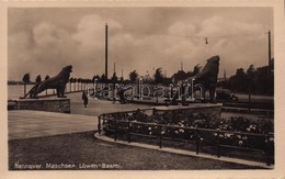 ** T1 Hannover, Maschsee, Löwen-Bastei / Lake, Lion Statues - Zonder Classificatie