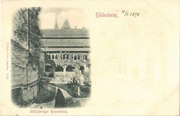 * T2/T3 1898 Hildesheim, 1000 Jähriger Rosenstock  (fl) - Ohne Zuordnung