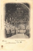 * T2/T3 1898 Hildesheim, Inneres Des Rathauses / Town Hall, Interior (fl) - Non Classés