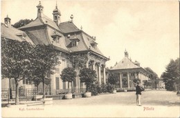 ** T2 Pillnitz (Dresden, Drezda); Kgl. Lustschloss / Castle, Guard - Ohne Zuordnung