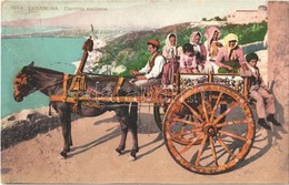** T2 Taormina, Carretta Siciliana / Sicilian Cart, Italian Folklore - Autres & Non Classés