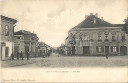 T2 1907 Negotin, Street View With Shops And Pharmacy - Sonstige & Ohne Zuordnung