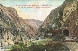 T3 1907 Sicevo, Sitchevo; Ligne Nisch-Pirot / Railway Road Between Nis And Pirot, Railway Tunnel (small Tear) - Sonstige & Ohne Zuordnung
