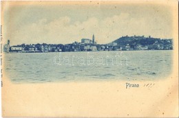 * T4 1899 Piran, Pirano (cut) - Andere & Zonder Classificatie