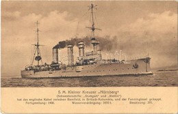 * T2 SMS Nürnberg Kreuzer. Kaiserliche Marine / Imperial German Navy Light Cruiser + 'K.u.K. Kriegsmarine S.M.S. Erzherz - Sin Clasificación