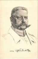 ** T3 Generalfeldmarschall Von Hindenburg / Paul Von Hindenburg, WWI German Military General, Stengel & Co. (wet Corners - Sin Clasificación