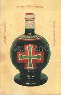 ** T3 'Pemete' Különlegesség, Legjobb Nyálkaoldó, Kitűnő Gyomorerősítő. Taussig Arth. 8665. / Hungarian Cough Syrup Adve - Non Classés