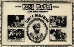 T2/T3 Kiss Manyi 100. Filmszerepe: Sziget A Szárazföldön. MOKÉP (gyűrődés / Crease) - Sin Clasificación