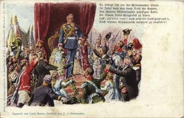 T2/T3 Seiner Königlichen Hoheit Dem Prinzregenten Luitpold Von Bayern / Luitpold, Prince Regent Of Bavaria, C. Andelfing - Non Classés