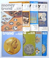 1974-2009. 8db Klf 'Money Trend' Numizmatikai Magazin. Használt, De Jó állapotban. - Non Classés