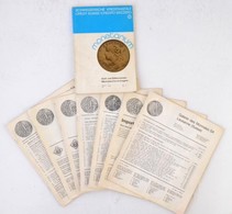 1972-1977. 8db Svájci Numizmatikai Katalógus Használt állapotban. - Non Classés
