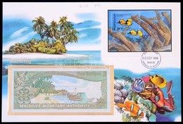 Maldív-szigetek 1983. 2R Felbélyegzett Borítékban, Bélyegzéssel T:I 
Maldives 1983. 2 Rufiyaa In Envelope With Stamp And - Zonder Classificatie