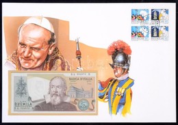 Vatikán 1983. 2000L Felbélyegzett Borítékban, Bélyegzéssel T:I 	
Vatican 1983. 2000 Lire In Envelope With Stamp And Canc - Ohne Zuordnung