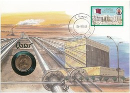 Katar 1978. 5D Felbélyegzett Borítékban, Bélyegzéssel, Német Nyelvű Leírással T:I 
Qatar 1978. 5 Dirham In Envelope With - Non Classés