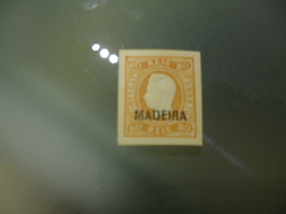 MADEIRA - REIMPRESSAO DE 1905 - D.LUIS I FITA CURVA N/ DENTEADO - Proofs & Reprints