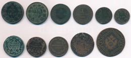 1761-1861. 1-15kr (11xklf) T:2-3 - Ohne Zuordnung